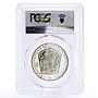 Czechoslovakia 25 korun Anniversary of Liberation PR67 PCGS silver coin 1965