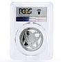 Latvia 5 euro Writer Gotthard Stender Literature PR69 PCGS silver coin 2014