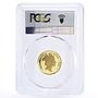 Niue 100 dollars Flying Snoopy as an Ace Cartoons PR70 PCGS proof gold coin 2001