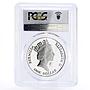 Bermuda 1 dollar Endangered Fauna Rock Skink Lizzard PR69 PCGS silver coin 1997