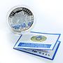 Kazakhstan 500 tenge Babazhi Khatun Mausoleum monuments silver proof 2002