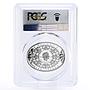 Niue 1 dollar Easter Christ Is Risen Egg in Basket PR70 PCGS silver coin 2013