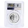 Russia 2 rubles Engineer Sergei Korolev Space Rockets PR70 PCGS silver coin 2007