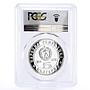 Bulgaria 5 leva April Uprising Against the Turks PR69 PCGS silver coin 1976