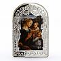 Andorra 15 diners Filippo Lippi Madona and Child with Angels silver coin 2013