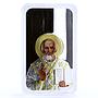 Niue set of 3 coins Religion Icon Triptych Saints colored silver coins 2012