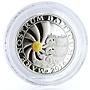 Niue 1 dollar Baltic Gold Treasures The Emblem of Sun proof silver coin 2016