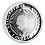 Australia 1 dollar Australian Opal series The Koala Fauna silver coin 2012