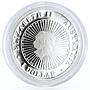 Australia 1 dollar Australian Opal series The Koala Fauna silver coin 2012