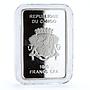 Congo 1000 francs Happy Baby colored silver proof coin 2015