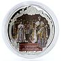 Fiji set of 3 coins Romanov Dynasty Alexander III proof colored silver 2012