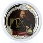 Fiji set of 3 coins Romanov Dynasty Alexander III proof colored silver 2012