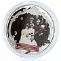 Fiji set of 3 coins Romanov Dynasty Alexander III proof colored silver 2012
