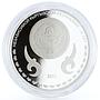 Kyrgyzstan 10 som Sovereign Kyrgyzstan Independence Symbols silver coin 2011