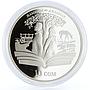 Kyrgyzstan 10 som Works of Chinqiz Aitmatov Jamilya proof silver coin 2009