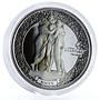 Palau 10 dollars Eternal Sculptures Tre Grazie Three Graces Art silver coin 2020