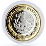 Mexico 100 pesos Numismatic Heritage Carlos Juana bimetal coin 2013