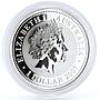 Australia 1 dollar Lunar Calendar I Year of the Ox gilded silver coin 2007