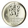 Czechoslovakia 500 korun Birthday of Composer Ludovit Stur silver coin 1981