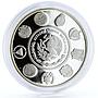 Mexico 5 pesos Beijing Olympic Games series Indian Sports proof silver coin 2008