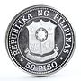 Philippines 50 piso International Year of the Child silver coin 1979