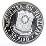 Philippines 50 piso International Year of the Child silver coin 1979