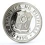 Philippines 50 piso International Year of the Child silver coin 1979