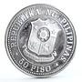 Philippines 50 piso International Year of the Child silver coin 1979