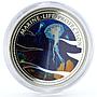 Palau 5 dollars Marine Life Protection series Sea Jellyfish silver coin 2002