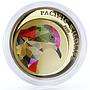 Palau 5 dollars Pacific Wildlife series Superb Fruit Dove Bird silver coin 2006