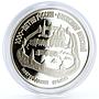 Russia 3 rubles Duke Alexander Nevskiy Novgorod Kremlin proof silver coin 1995