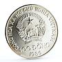 Vietnam 100 dong Seoul Summer Olypmic Games series Fencing silver coin 1988