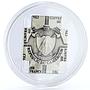 Cameroon 100 francs Benediction of Pope John Paul II silverplated CuNi coin 2011