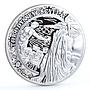 Cameroon 500 francs Homer The Odyssey Scylla Poem proof silver coin 2018