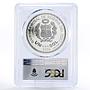 Peru 1 sol Football World Cup in Germany Players PR69 PCGS silver coin 2004