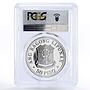 Philippines 50 piso Manuel Quezon PR70 PCGS proof silver coin 1978