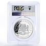 Somalia 250 shilling French Emperor Napoleon PR69 PCGS silver coin 2001