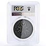 Belarus 20 rubles Kalyadys Star Christmas MS70 PCGS silver coin 2004