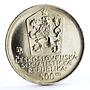 Czechoslovakia 500 korun Birthday of Composer Ludovit Stur silver coin 1981