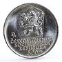 Czechoslovakia 500 korun Birthday of Composer Ludovit Stur silver coin 1981