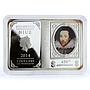 Niue 2 dollars 450 Years of William Shakespeare colored proof silver coin 2014