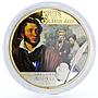 Niue 2 dollars Poets of the Golden Age Pushkin gilded silver coin 2012
