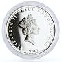 Niue 2 dollars Poets of the Golden Age Pushkin gilded silver coin 2012