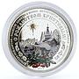 Cook Islands 5 dollars Holidays White Russian Christmas colored silver coin 2013