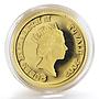 Tuvalu 15 dollar Australian owl Wildlife Bird gold coin 1/10 oz 2007