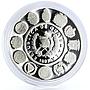 Guatemala 1 quetzal Traditional Dance of the Sun Women proof silver coin 1997