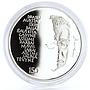 Lithuania 50 litu Poet Maironis Jonas Maciulis Poetry proof silver coin 2012