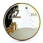 Kiribati 20 dollars Happy Holidays Merry Christmas Tree proof silver coin 2012