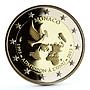 Monaco 2 euro Accession to the United Nations Dove Bird proof CuNi coin 2013