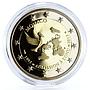 Monaco 2 euro Accession to the United Nations Dove Bird proof CuNi coin 2013
